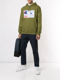 Supreme x Champion label hoodie