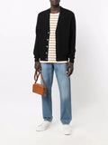 Barrie buttoned-up cashmere cardigan