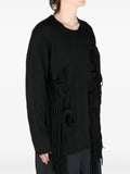 Comme des Garçons Homme Plus fringe-detailing jumper